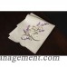 One Allium Way Brunon Lavender Lace Embroidered Cutwork Napkin ONAW3185